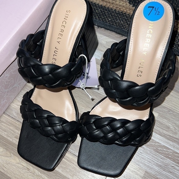 Sincerely Jules Aurora black heels - Picture 2 of 6